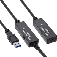 Kable komputerowe i do monitorów - InLine InLine® USB 3.2 Gen.1 active extension, USB-A male to USB-C female, 10m - miniaturka - grafika 1