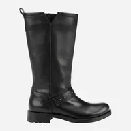 Kozaki damskie - Kozaki damskie skórzane Geox D166RE0TU43-C9999 36 Czarne (8050036202543). Kozaki damskie - miniaturka - grafika 1