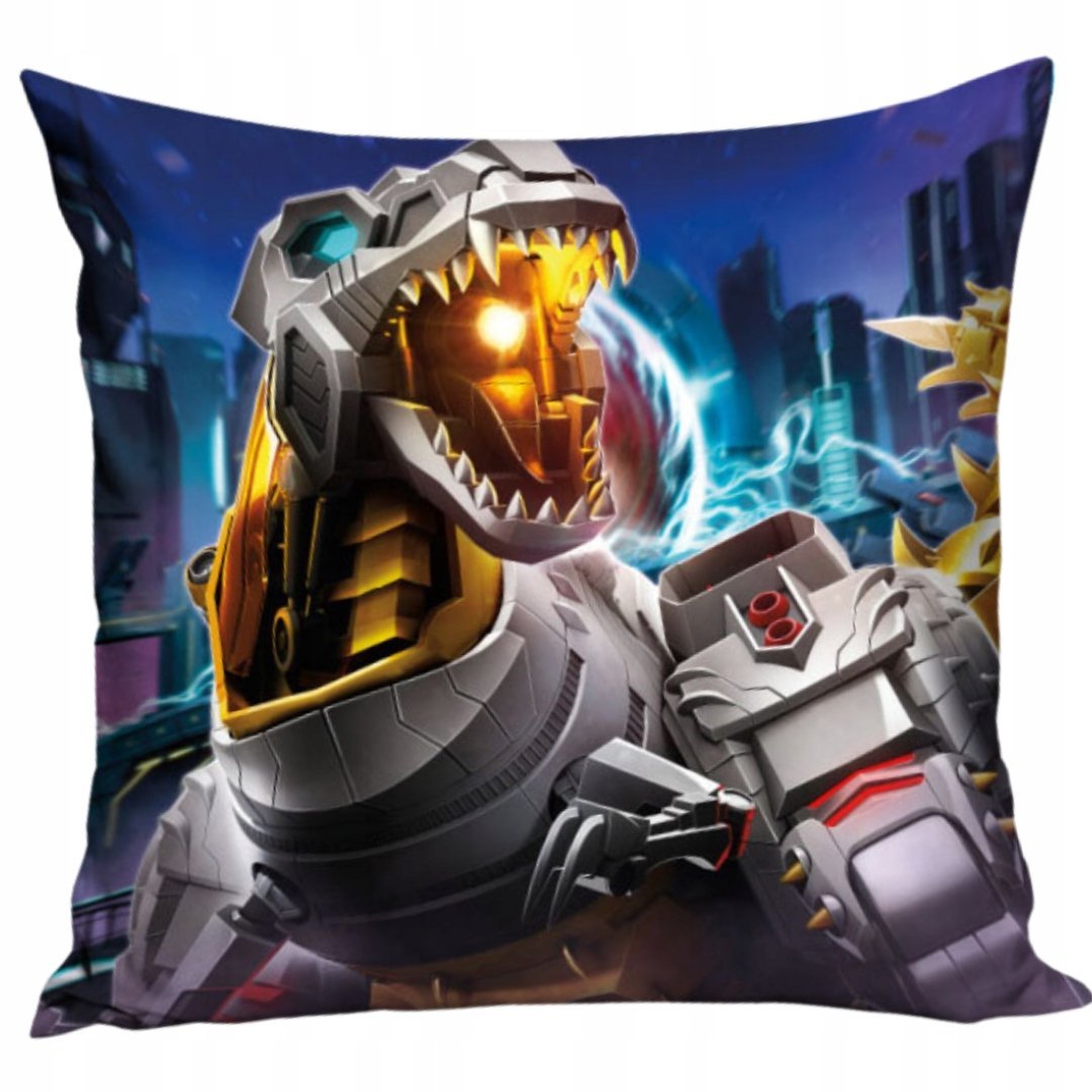 Poduszka Transformers Licencyjna z Robotem Dinozaurem do Pokoju