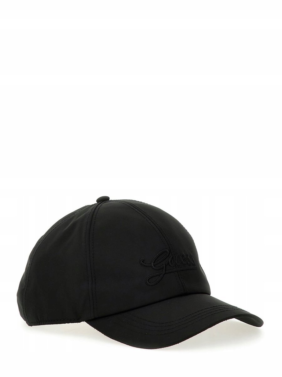GUESS CZAPKA Z DASZKIEM BASEBALL CAP CZARNA AW5361POL01 BLA