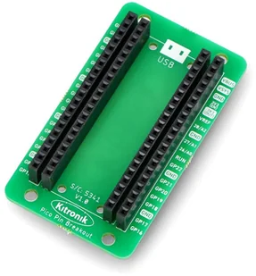 Ekspander wyprowadzeń GPIO - do Raspberry Pi Pico - Kitronik 5341} KTR-21848 - Komputery jednopłytkowe - miniaturka - grafika 1