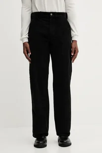 Dickies spodnie sztruksowe męskie kolor czarny proste DK0A863V - Spodnie męskie - miniaturka - grafika 1