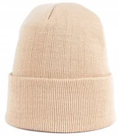 Czapki damskie - Czapka Zimowa Damska Męska Beanie Podwijana Uniwersalna Casualowa Jesienna - miniaturka - grafika 1