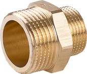 Łączniki, trójniki, kształtki - Perfexim Nypel redukcyjny mosiężny GZ 2 x 3/2" 07-007-5040-000 - miniaturka - grafika 1