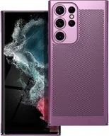 Etui i futerały do telefonów - Etui na telefon komórkowy BREEZY odpowiednie dla SAMSUNG S22 Ultra fioletowy - miniaturka - grafika 1