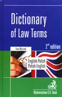 Książki do nauki języka angielskiego - Dictionary of Law Terms English-Polish Polish-English - miniaturka - grafika 1