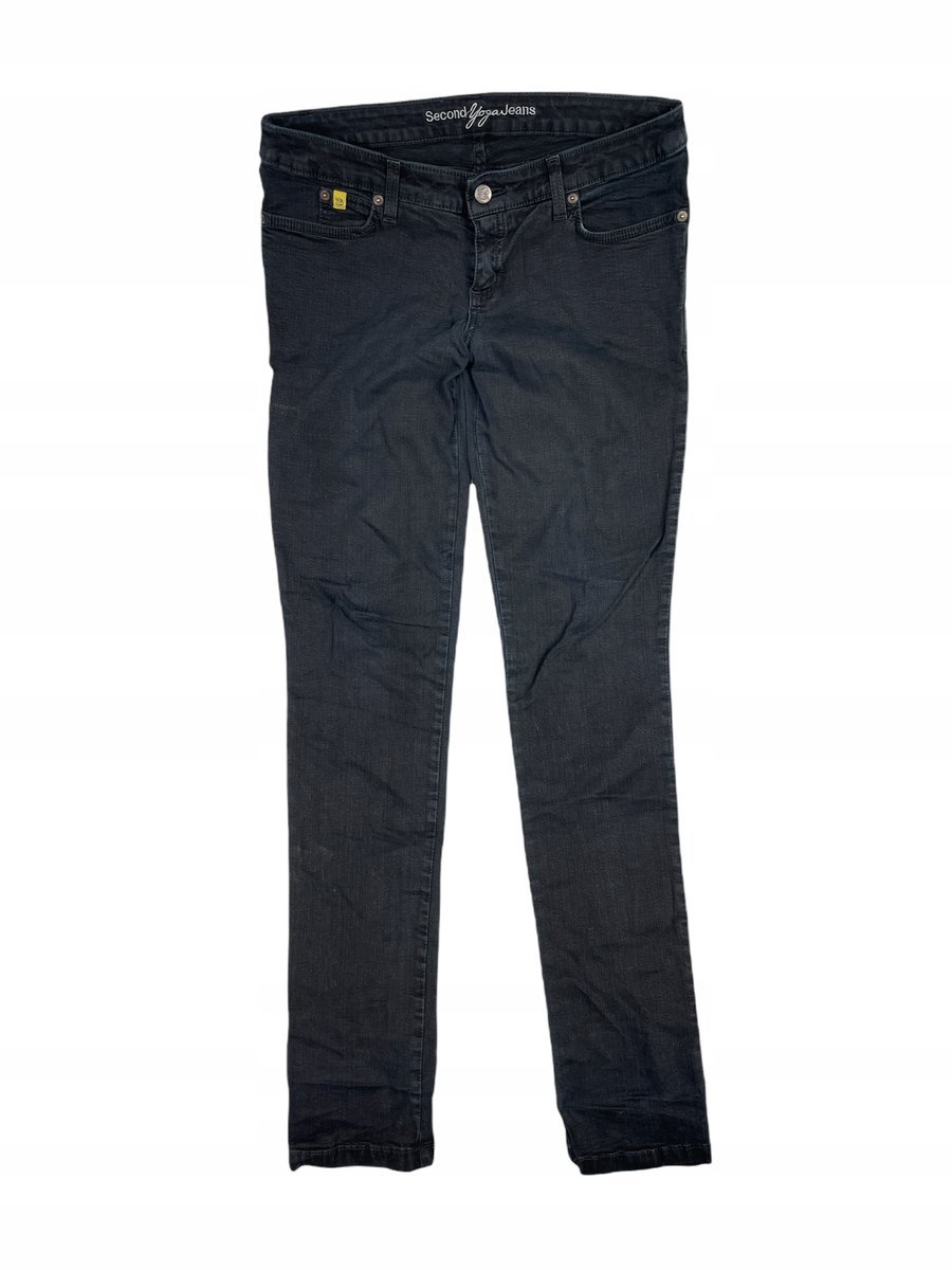 Jeansy damskie granatowe Second Yoga Jeans M 38