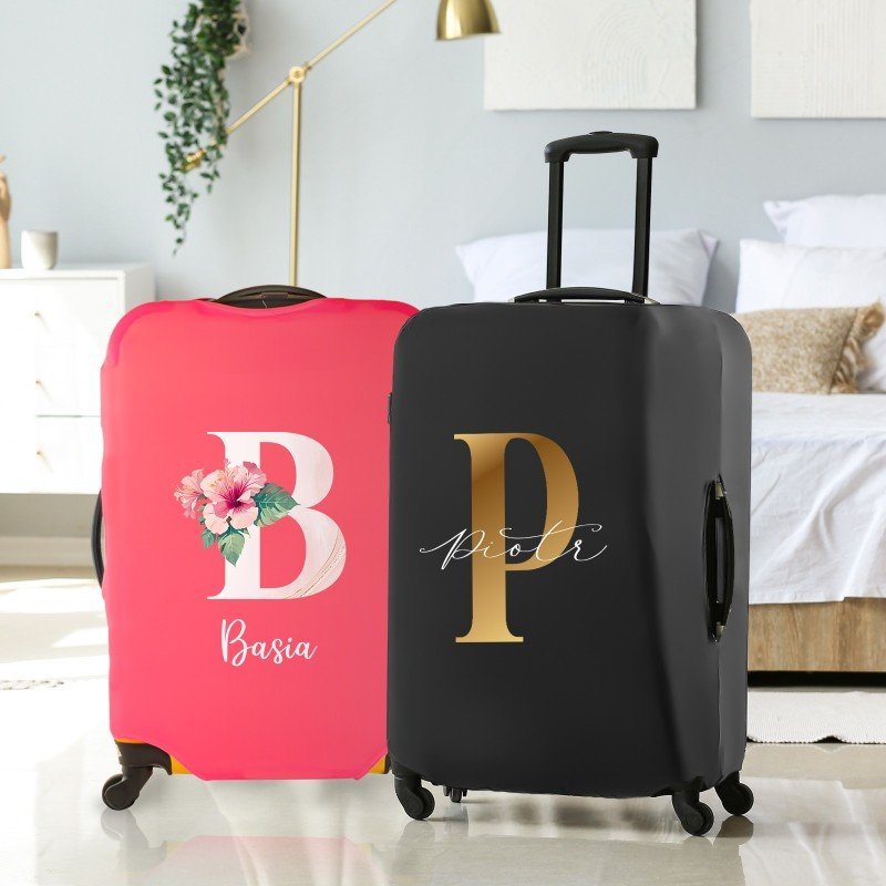 Pokrowce Na Walizki Duże Z Nadrukiem Dla Pary
