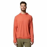 Bluzy męskie - Męska bluza z kapturem Columbia Skien Valley Hoodie tuscan - L - miniaturka - grafika 1