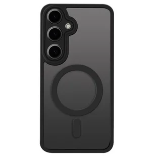 Etui TECTO SHIELD Satin Matt Mag do Samsung Galaxy S24 Plus Czarny - Etui i futerały do telefonów - miniaturka - grafika 1