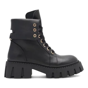 Trzewiki EVA MINGE TOLEDO-2603-02 - Botki damskie - miniaturka - grafika 1