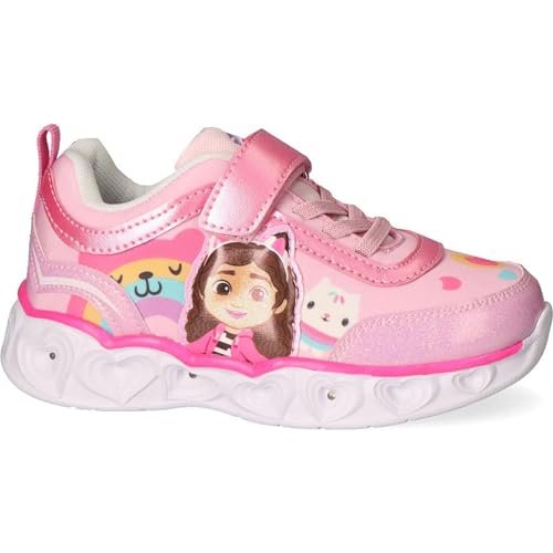 Sportowa lekka podeszwa Eva Lights Gabby Dollhouse dla chłopców i dziewcząt Oficjalne buty dziecięce, wygodne, wytrzymałe - sportowe światła Gabby's Dollhouse do codziennego użytku, zajęć szkolnych i