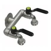Baterie umywalkowe - TWIN FAUCET ART464L 1/2 X3/4 X3/4 - miniaturka - grafika 1