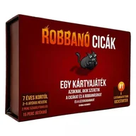 Gry karciane - Eksplodujące koty - gra karciana z instrukcjami po węgiersku - miniaturka - grafika 1