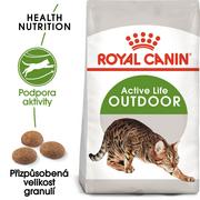 Sucha karma dla kotów - Royal Canin Outdoor 30 0,4 kg - miniaturka - grafika 1