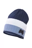 Czapki dla dzieci - Jamiks czapka bawełniana dziecięca UMA kolor niebieski - miniaturka - grafika 1