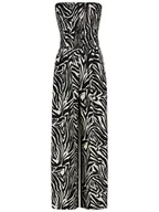 Kombinezony - Sublevel Kombinezon w kolorze czarno-białym - miniaturka - grafika 1