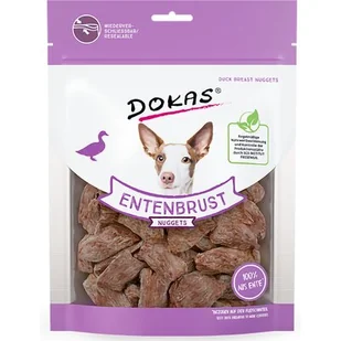 Dokas kaczka klatki piersiowej nuggets, 1er Pack (1 X 110 G) 202254 - Suplementy i witaminy dla psów - miniaturka - grafika 1