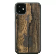 Etui i futerały do telefonów - Bewood Etui drewniane do iPhone 11 Gitara Ziricote 0746 - miniaturka - grafika 1