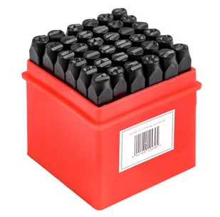 Znaczniki numeratory (cyfry + litery) 36el 6mm MAR-POL - Pozostałe wyposażenie warsztatu - miniaturka - grafika 3