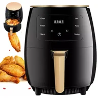 Frytownice gastronomiczne - Frytkownica Beztłuszczowa Air Fryer Mocna Duża Frytownica 6L 2400W - miniaturka - grafika 1