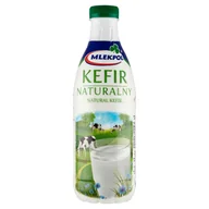 Soki i napoje niegazowane - Mlekpol Kefir naturalny 1 l - miniaturka - grafika 1