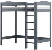 Łóżka - Szare piętrowe łóżko z antresolą E0-Z54 - miniaturka - grafika 1