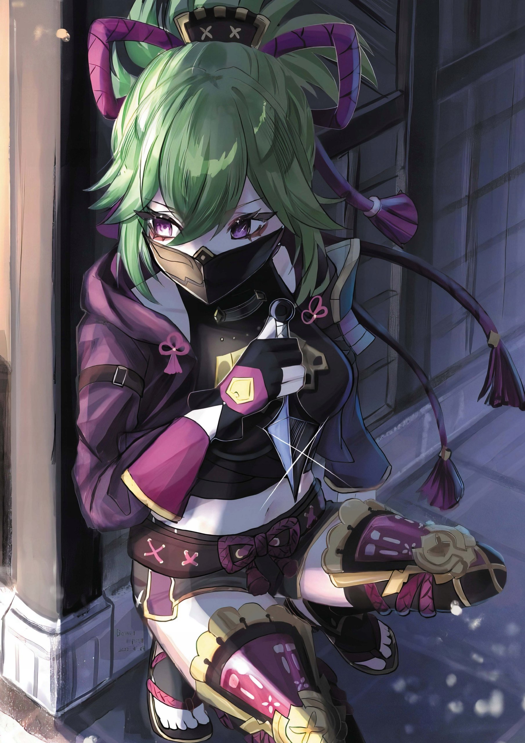 Plakat A2 Genshin Impact Kuki Shinobu