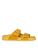 Klapki i japonki damskie - Geox Klapki D Sandybett D558RA 00022 C2006 Żółty - miniaturka - grafika 1