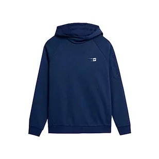 4F Męska bluza H4Z22-blm022, granatowa, XXL, niebieski morski, XXL - Bluzy męskie - miniaturka - grafika 1