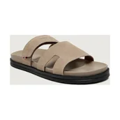 Klapki i japonki męskie - Tommy Hilfiger Klapki zamsz - miniaturka - grafika 1