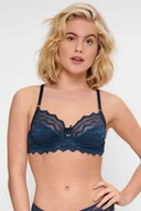 Biustonosze - Linga Dore Biustonosz usztywniany Midnight Blue - miniaturka - grafika 1