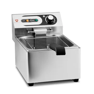 RESTO QUALITY Frytownica elektryczna 6 L – RQF6L, 3 kW, pojedyncza komora - Inne urządzenia gastronomiczne - miniaturka - grafika 1