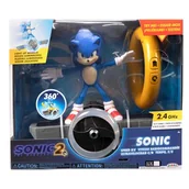 Figurki dla dzieci - Figurka JAKKS PACIFIC Sonic The Hedgehog 2 Sonic Speed RC - miniaturka - grafika 1