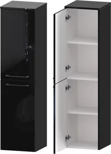 Słupek Łazienkowy ROSEN 35 2D L - Uchwyt Czarny - Szafki łazienkowe - miniaturka - grafika 1