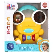 Grzechotki dla dzieci - Muzyczna Żabka mix2 BAM BAM - miniaturka - grafika 1