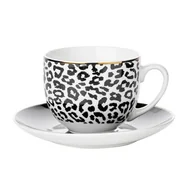 Filiżanki - Filiżanka ze spodkiem Africa panterka 240 ml wielokolorowy - miniaturka - grafika 1