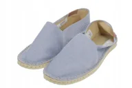 Espadryle damskie - HAVAIANAS ESPADRYLE NIEBIESKIE WSUWANE DAMSKIE W PASKI 37 JTJ - miniaturka - grafika 1