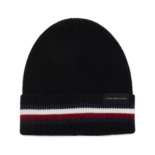 Tommy Hilfiger Czapka CORPORATE | z dodatkiem wełny - Czapki męskie - miniaturka - grafika 1