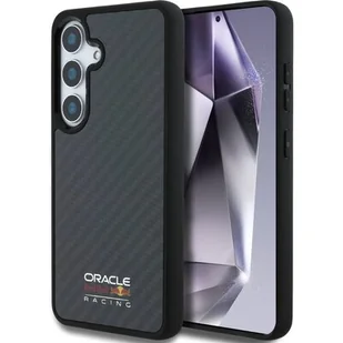 Etui RED BULL Real Carbon Fiber Shiny Logo MagSafe do Samsung Galaxy S25 Czarny - Etui i futerały do telefonów Etui RED BULL Real Carbon Fiber Shiny Logo MagSafe do Samsung Galaxy S25 Czarny - Etui i futerały do telefonów - miniaturka - grafika 1