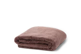 Pled CERYS brązowy / 130x180 / 100% poliester - Narzuty - miniaturka - grafika 1