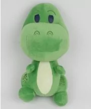 Chinchilla, dinozaur, pluszak, zielony, 23 cm - Maskotki i pluszaki - miniaturka - grafika 1