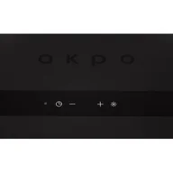 Okapy kuchenne - Okap Akpo WK-9 Crystal Royal Czarny 459.4m3/h 70dB Klasa C - miniaturka - grafika 1