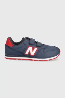 Buty dla chłopców - New Balance buty dziecięce PV500NRT kolor granatowy - grafika 1