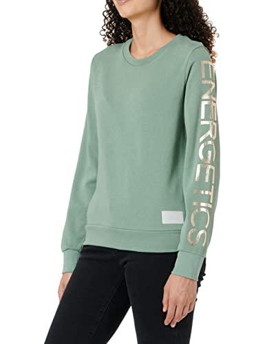 Energetics Bluza damska z kapturem, Zielony dym, 66