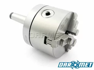 Uchwyt tokarski 100 mm | 3 - szczękowy | mocowanie stożek Morse MS3 - Darmet (DM-376) - Uchwyty tokarskie - miniaturka - grafika 1