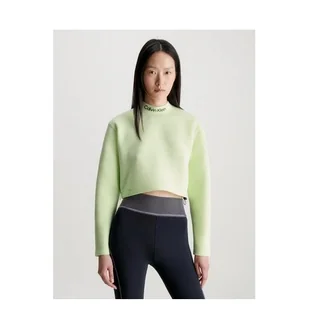 Bluza damska bez kaptura Calvin Klein 00GWF3W326 L Limonkowa (8720108754354). Bluzy bez kaptura damskie - Bluzy damskie - miniaturka - grafika 1