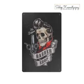 Wyposażenie studia tatuażu - Tablica ozdobna barber B019 - miniaturka - grafika 1