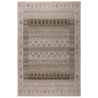 Dywany zewnętrzne - MULTI-DECOR Dywan zewnętrzny/wewnętrzny Kemet Aztecki szary 160 x 230 cm - miniaturka - grafika 1
