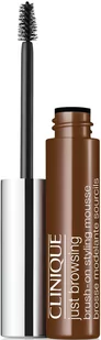 Clinique Just Browsing Brush-On Styling Mousse koloryzowany żel do makijażu brwi 03 Deep Brown 2ml - Korektory do twarzy - miniaturka - grafika 1